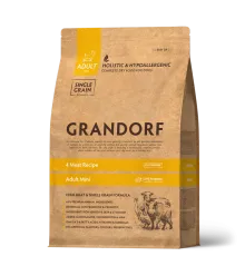 Grandorf Probiotics Adult Mini (4 вида мяса), 3 кг