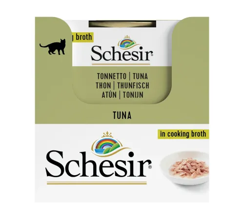 Schesir Tuna (Тунец в бульоне), 70 г