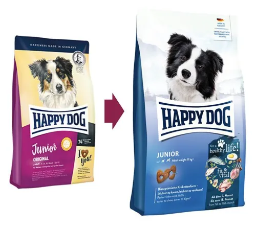 Happy Dog Junior Fit & Vital (Птица), 10 кг