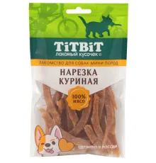 ТИТБИТ Нарезка куриная для собак мини пород, 70 г