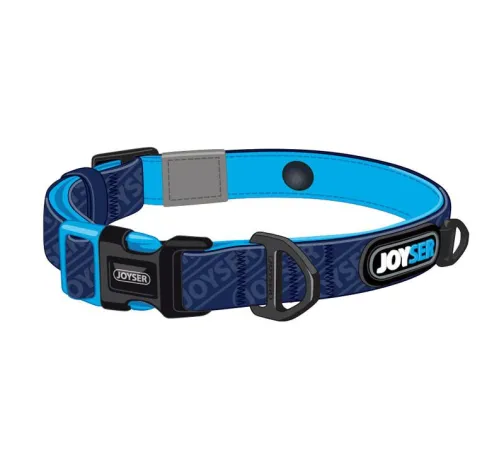 Joyser Walk Base Collar Ошейник для собак L, синий с голубым