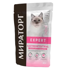 Мираторг Expert Gastrointestinal влажный корм для кошек, 80 г