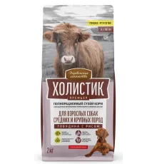 Деревенские лакомства Холистик Премьер для собак средних и крупных пород (Говядина с рисом), 2 кг срок до 30.04.2026 г