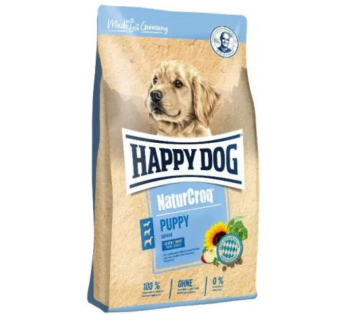 Happy Dog NaturCroq Puppy 29/14, 15 кг
