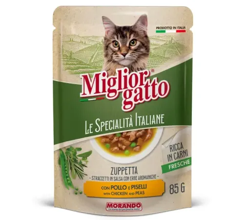 Miglior gatto Суп Le Specialità Italiane (Курица, горох), 85 г