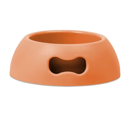 United Pets Миска Pappy, оранжевая, 1,1 л