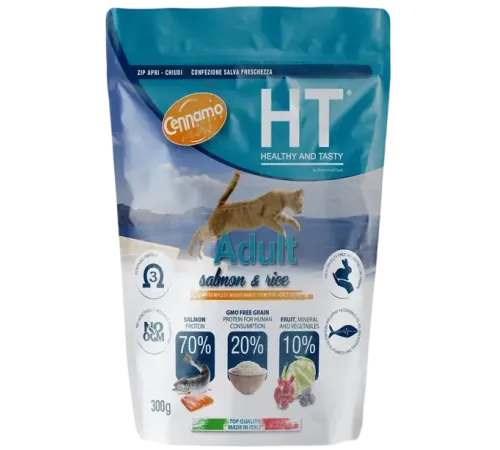 Cennamo HT Adult Cat (Лосось, рис), 300 г
