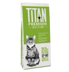 Titan Premium Adult Cat, 15 кг