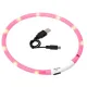 Karlie Ошейник с LED-подсветкой (розовый), 70 см