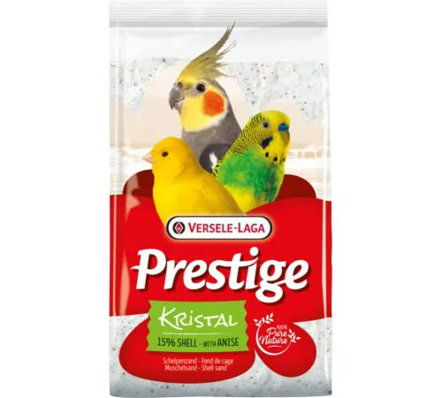 Versele-Laga Prestige Песок Shellsand Kristal, 25 кг