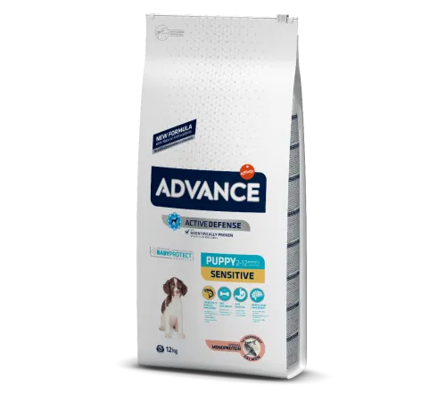 Advance Dog Puppy Sensitive (Лосось), 800 г (УЦЕНКА)