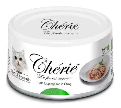 Cherie Hairball (Тунец, мясо краба в подливе), 80 г