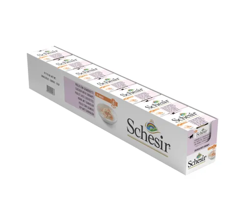Schesir Chicken Shrimps (Курица и креветки в соусе), 70 г