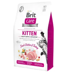 Brit Care Cat GF Kitten Healthy Growth & Development (Курица, индейка) 7 кг