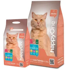 HappyOne Cat Adult (Лосось), 2 кг