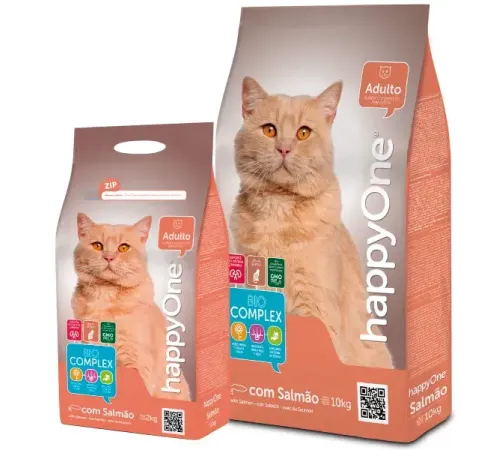 HappyOne Cat Adult (Лосось), 2 кг