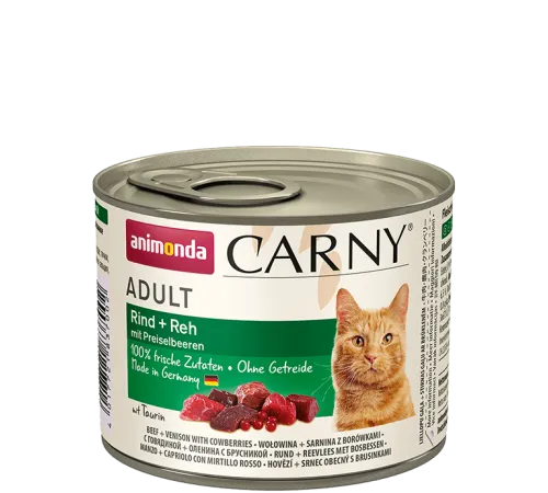 Carny Adult (говядина с олениной и брусникой) 200 г