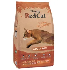 Dibaq Red Cat Adult Mix (Курица, рыба), 20 кг