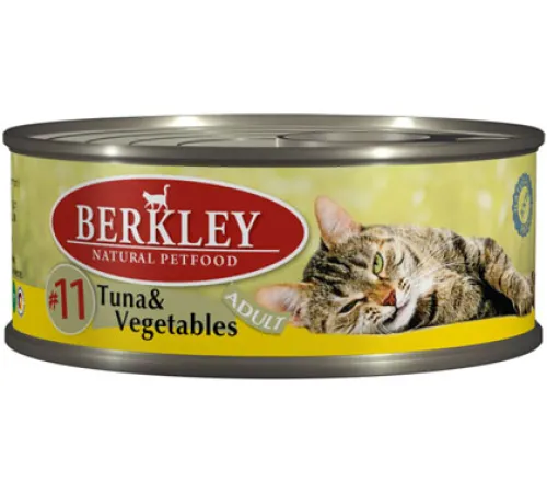 Berkley для кошек (Тунец с овощами) 100 г