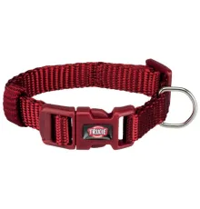 Trixie Ошейник Premium Collar Burgundy L-XL