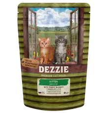 Dezzie Kitten Индейка в соусе, 85 г