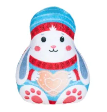 Fancy pets Игрушка для кошек Новогодний зайка, 11 см