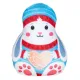 Fancy pets Игрушка для кошек Новогодний зайка, 11 см