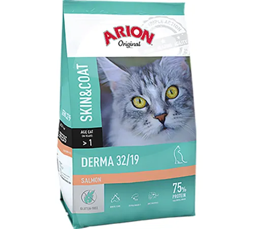 Arion Original Derma (Лосось), 7,5 кг