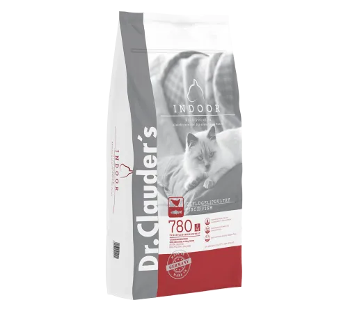 Dr. Clauder's High Premium Indoor Cat (Птица и рыба), 10 кг