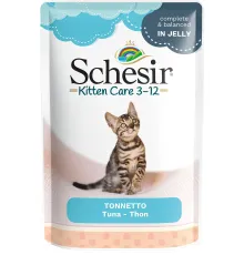 Schesir Kitten Care Tuna (Тунец в желе), 85 г