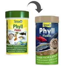 Tetra Корм TetraPhyll Flakes для травоядных рыб, 12 г