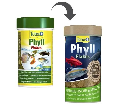 Tetra Корм TetraPhyll Flakes для травоядных рыб, 12 г