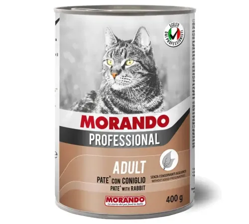Morando Professional Cat Паштет с кроликом (консервы),  400 г