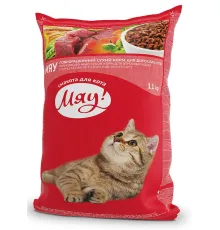 Мяу! для взрослых кошек (Курица) 11 кг