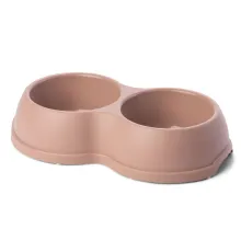 My Pets Solutions Миска двойная ENJOY, капучино, 2x0,25 л