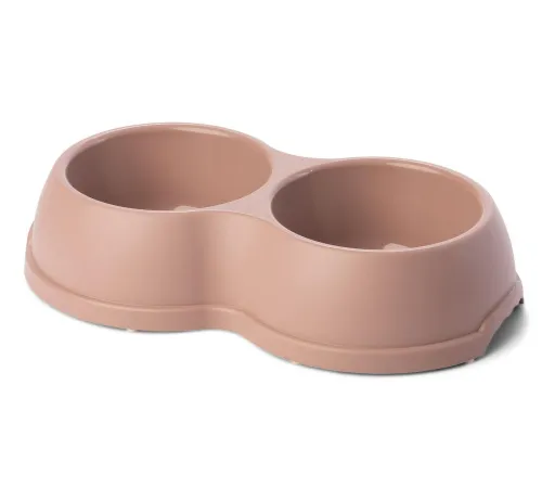 My Pets Solutions Миска двойная ENJOY, капучино, 2x0,25 л