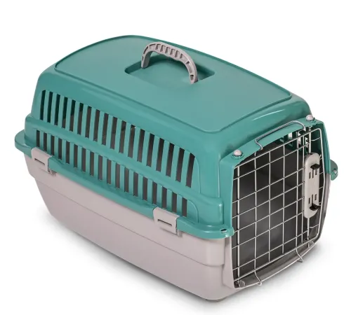 My Pets Solutions Переноска VOYAGER IATA бирюзовый, LARGE 60x42x40h см