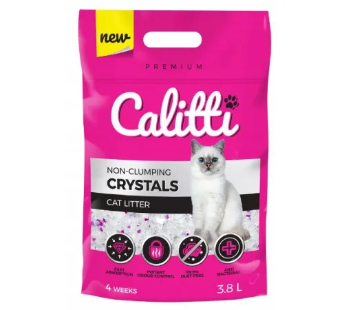 Calitti Crystals Силикагелевый 3,8 л