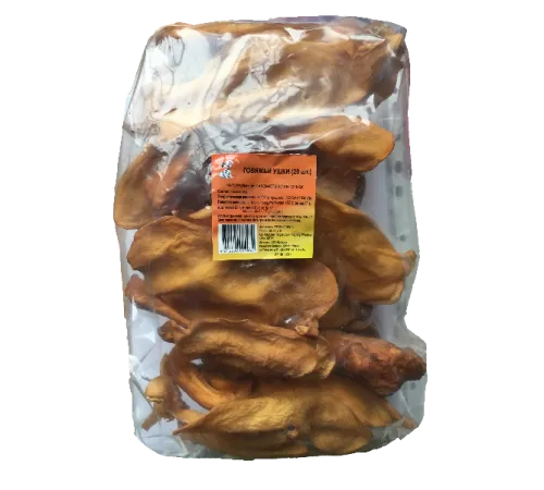 O'dog Копченое ухо говяжье, 500 г