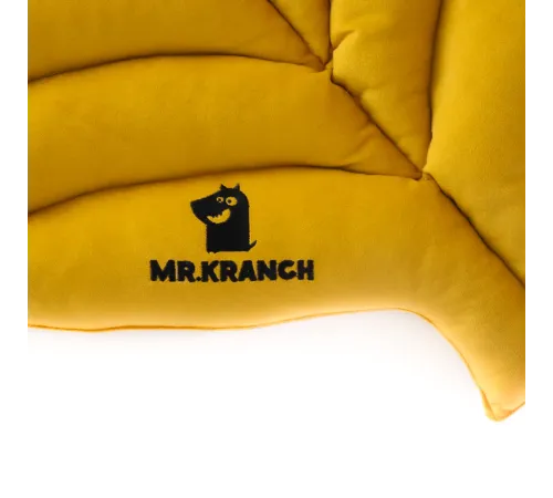 Mr.Kranch Лежанка Листочек, охра, 120х73х6 см