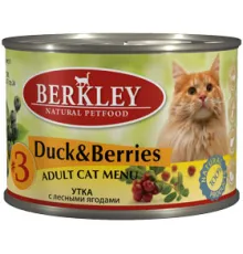 Berkley для кошек (Утка с лесными ягодами) 200 г