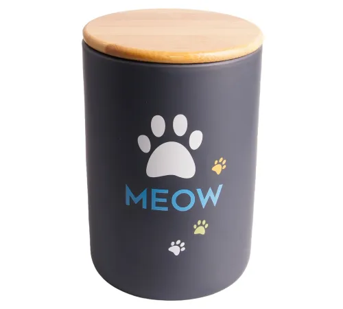 Mr.Kranch Бокс для хранения корма Meow, 1,9 л