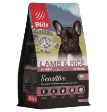 BLITZ Sensitive Puppy (Ягненок, рис), 500 г