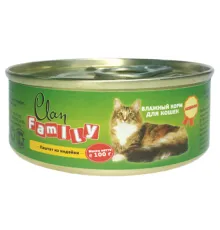 Clan Family Паштет из индейки для кошек №21, 100 г