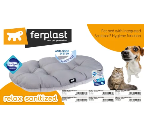 Ferplast Подушка RELAX SANITIZED с пропиткой, 65х42 см