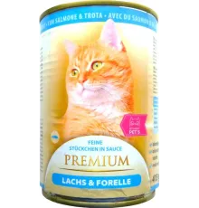 My Happy Pets Premium Консервы для кошек (Лосось, форель), 415 г