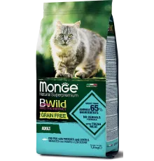 Monge Cat Bwild Grain Free Adult (Треска) 1,5 кг