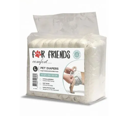 For Friends подгузник универсальный L, 52х32 см (10 шт)