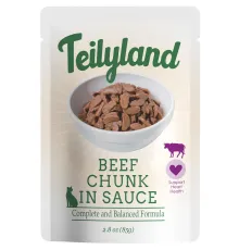 Teilyland Кусочки с говядиной в соусе, 85 г