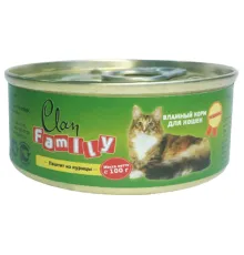 Clan Family Паштет из курицы для кошек №22, 100 г